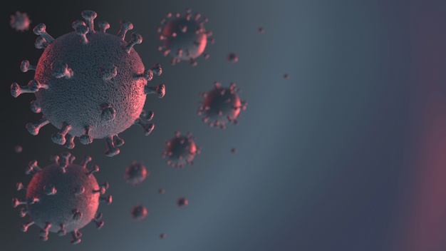 Uma imagem que representa o virus de 2020 e os impactos no varejo.